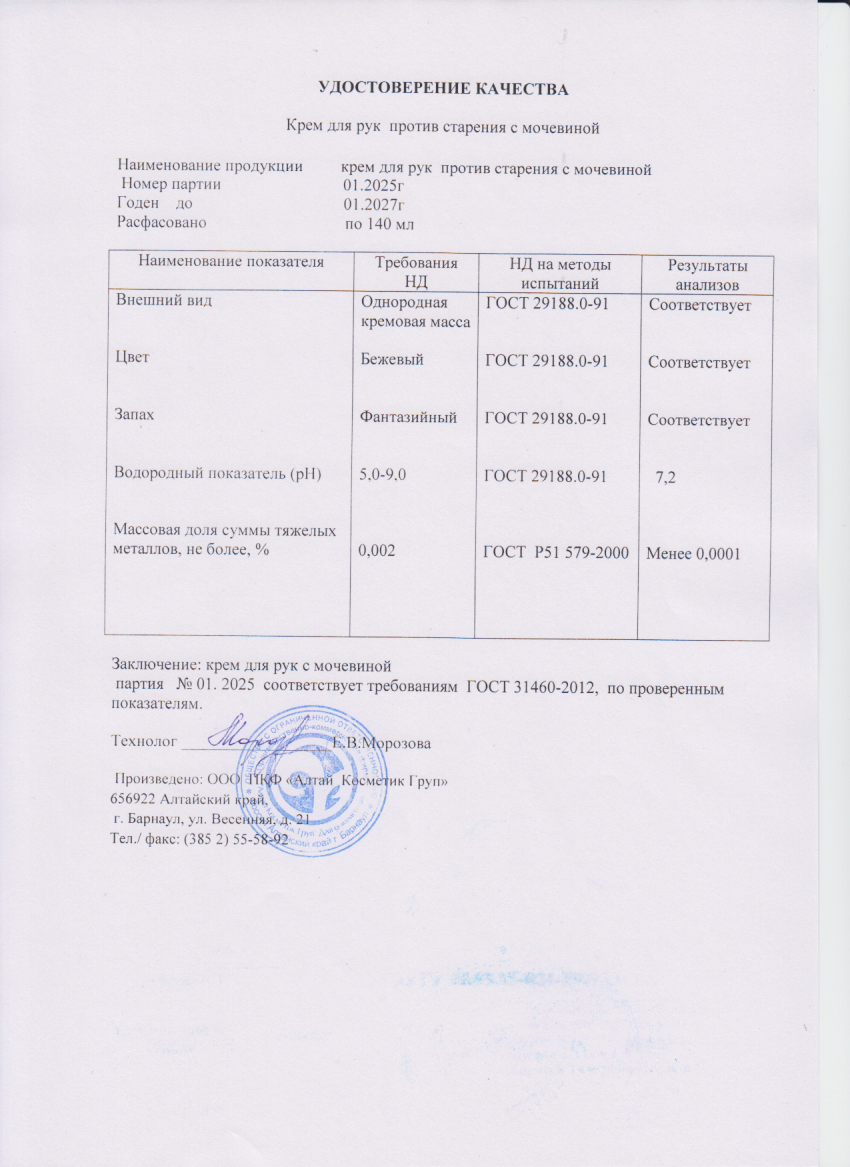 Паспорт №012025